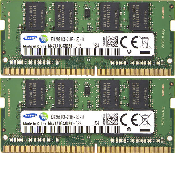 2x 8gb Kit 16gb Memory Ram Ddr4 2133mhz Samsung Sodimm Pc4 Skylake Laptops Ebay