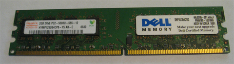 1GB PC2-5300 Gateway S-5405D S-5405S S-5615D Memory Ram